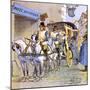 Marie Louise's Carriage-null-Mounted Art Print