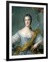 Marie Louise Thérèse Victoire of France (1733-179)-Jean-Marc Nattier-Framed Giclee Print