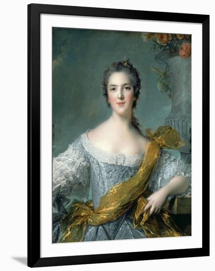 Marie Louise Thérèse Victoire of France (1733-179)-Jean-Marc Nattier-Framed Giclee Print