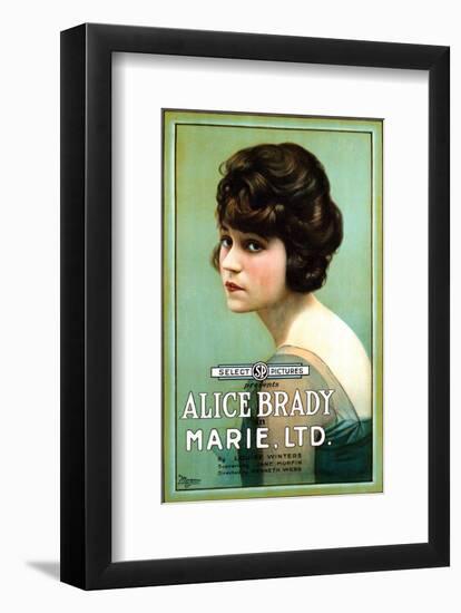 Marie, Ltd. - 1919-null-Framed Giclee Print