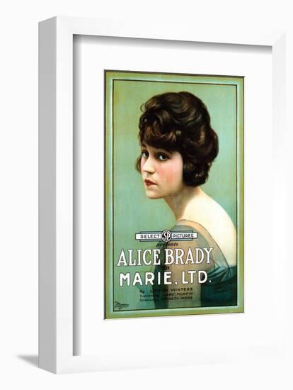 Marie, Ltd. - 1919-null-Framed Giclee Print