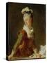 Marie-Madeleine Guimard (1743-1816), Prima Ballerina of the Paris Opera-Jean-Honoré Fragonard-Stretched Canvas