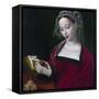 Marie Madeleine Lisant  Peinture D'ambrosius Benson (1495-1550) Vers 1525 Londres National Gallery-Ambrosius Benson-Framed Stretched Canvas