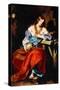 Marie Madeleine - Mary Magdalene, by Renieri (Regnier), Niccolo (C. 1590-1667). Oil on Canvas, C. 1-Nicholas Renieri-Stretched Canvas
