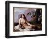 Marie Madeleine Penitente (Penitent Mary Magdalene) Painting by Francesco Hayez (1791-1882) 1825 Di-Francesco Hayez-Framed Giclee Print