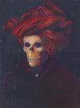 Skelly With A Ferret-Marie Marfia Fine Art-Giclee Print