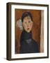 Marie (Marie, Daughter of the People), 1918-Amedeo Modigliani-Framed Giclee Print