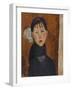 Marie (Marie, Daughter of the People), 1918-Amedeo Modigliani-Framed Giclee Print