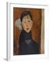 Marie (Marie, Daughter of the People), 1918-Amedeo Modigliani-Framed Giclee Print