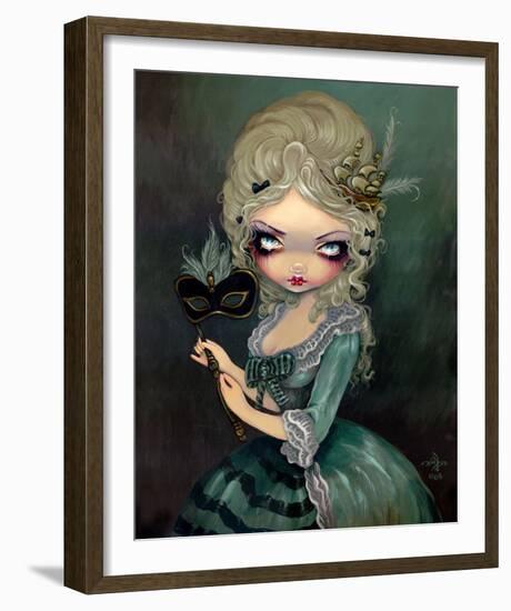 Marie Masquerade-Jasmine Becket-Griffith-Framed Art Print