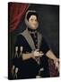 'Marie of Austria - Empress of Germany, 1528-1603', 16th century, (1910)-Juan Pantoja De La Cruz-Stretched Canvas