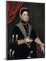 Marie of Austria, Mid 16th Century-Juan Pantoja De La Cruz-Mounted Giclee Print