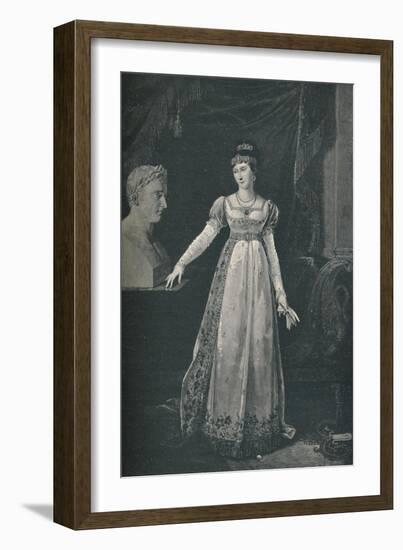 'Marie-Pauline Bonaparte - Madame Leclerc, Princess Borghese', c1806, (1896)-M Haider-Framed Giclee Print