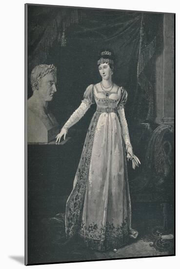 'Marie-Pauline Bonaparte - Madame Leclerc, Princess Borghese', c1806, (1896)-M Haider-Mounted Giclee Print