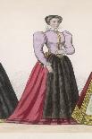 Frenchwoman 1590S-Marie Preval-Art Print