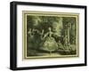 Marie Sallé-Nicolas Lancret-Framed Giclee Print