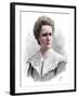 Marie Sklodowska Curie, Polish-born French physicist, 1904-Anon-Framed Giclee Print