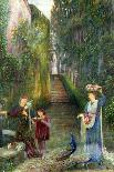 The Childhood of Saint Cecily-Marie Spartali Stillman-Giclee Print