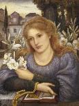 The Lady Prays-Desire (W/C and Gold Paint on Paper)-Marie Spartali Stillman-Giclee Print