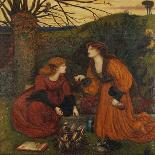 Afternoon in the Colonna Garden, Rome-Marie Spartali Stillman-Giclee Print