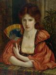 Self Portrait (W/C on Paper) (See also 183575)-Marie Spartali Stillman-Giclee Print