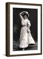 Marie Studholme (1875-193), English Actress, 1900s-Foulsham and Banfield-Framed Giclee Print
