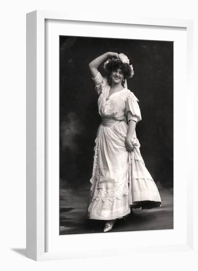 Marie Studholme (1875-193), English Actress, 1900s-Foulsham and Banfield-Framed Giclee Print