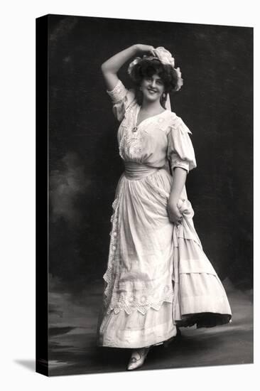 Marie Studholme (1875-193), English Actress, 1900s-Foulsham and Banfield-Stretched Canvas