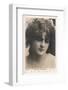 Marie Studholme Actress, in Thoughtful Mood-null-Framed Photographic Print