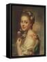 Marie Suzanne Giroust Roslin (1734-1772), Peintre Et Pastelliste Francaise, Epouse De L'artiste - M-Alexander Roslin-Framed Stretched Canvas