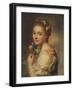 Marie Suzanne Giroust Roslin (1734-1772), Peintre Et Pastelliste Francaise, Epouse De L'artiste - M-Alexander Roslin-Framed Giclee Print