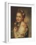 Marie Suzanne Giroust Roslin (1734-1772), Peintre Et Pastelliste Francaise, Epouse De L'artiste - M-Alexander Roslin-Framed Giclee Print