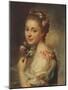 Marie Suzanne Giroust Roslin (1734-1772), Peintre Et Pastelliste Francaise, Epouse De L'artiste - M-Alexander Roslin-Mounted Giclee Print