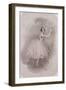 Marie Taglioni (1804-84) as the Sylph in 'La Sylphide', Engraved by E. Marton, C.1832-Alfred-edward Chalon-Framed Giclee Print