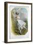 Marie Taglioni (1804-84) in 'Flore Et Zephire' by Cesare Bossi, C.1830-Alfred-edward Chalon-Framed Giclee Print