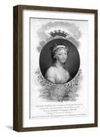 Marie-Therese-Charlotte De Bourbon, Duchess of Angouleme and Dauphine of France, 1811-null-Framed Giclee Print
