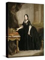 Marie-Thérèse de Habsbourg Impératrice d'Autriche, (1717-1780) Reine de Hongrie en 1740 et de-Anton von Maron-Stretched Canvas