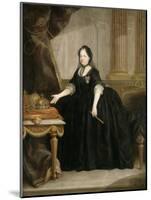 Marie-Thérèse de Habsbourg Impératrice d'Autriche, (1717-1780) Reine de Hongrie en 1740 et de-Anton von Maron-Mounted Giclee Print