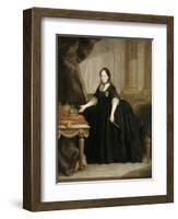 Marie-Thérèse de Habsbourg Impératrice d'Autriche, (1717-1780) Reine de Hongrie en 1740 et de-Anton von Maron-Framed Giclee Print