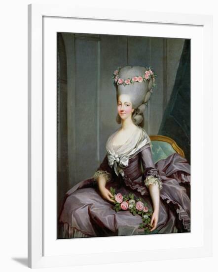 Marie-Therese De Savoie-Carignan (1749-92) Princess of Lamballe-Antoine Francois Callet-Framed Giclee Print