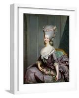 Marie-Therese De Savoie-Carignan (1749-92) Princess of Lamballe-Antoine Francois Callet-Framed Giclee Print