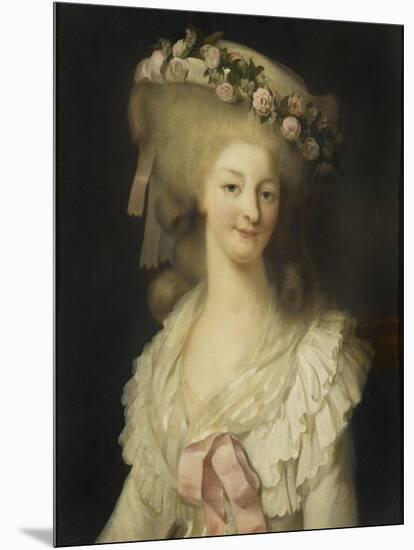 Marie-Thérèse-Louise de Savoie Carignan, princesse de Lamballe (1749-1792)-Louis Edouard Rioult-Mounted Giclee Print