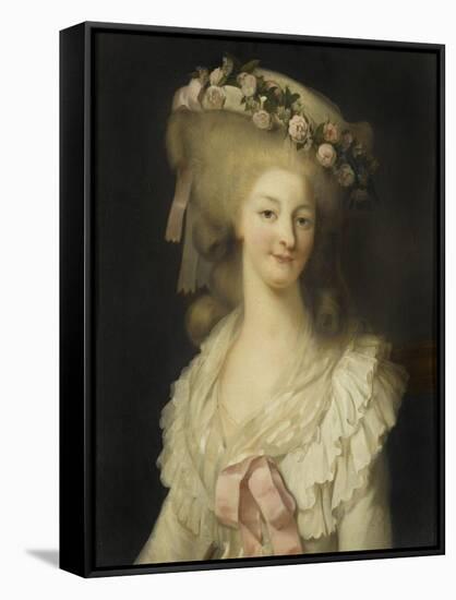 Marie-Thérèse-Louise de Savoie Carignan, princesse de Lamballe (1749-1792)-Louis Edouard Rioult-Framed Stretched Canvas