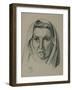 Marie-Thérèse with a Veil No. 2-Julio González-Framed Giclee Print