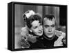 Marie Walewska (Conquest) by Clarence Brown with Greta Garbo and Charles Boyer (dans le role by Nap-null-Framed Stretched Canvas
