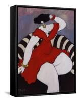 Marie-Michel Boulet-Framed Stretched Canvas