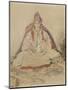 Mariée juive de Tanger-Eugene Delacroix-Mounted Giclee Print