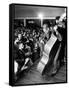 Mariemont High School Students Listening to Jazz Music at their Prom-null-Framed Stretched Canvas