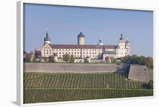 Marienberg Fortress, Wuerzburg, Franconia, Bavaria, Germany, Europe-Markus Lange-Framed Photographic Print