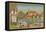 Marienburg (Malbork Castle) in Poland-null-Framed Stretched Canvas